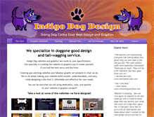 Tablet Screenshot of indigodog.com